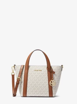 Mala tote com logótipo exclusivo Pratt pequena | Michael Kors [PT]