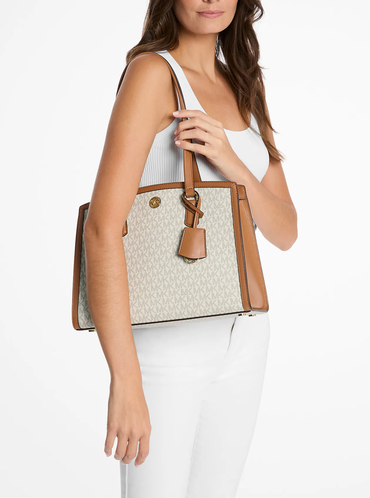 Mala tote com logótipo exclusivo Chantal média | Michael Kors [PT]
