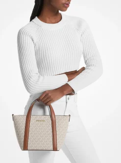 Mala tote com logótipo exclusivo Pratt pequena | Michael Kors [PT]