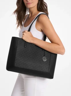 Mala tote com logótipo exclusivo Sallie grande | Michael Kors [PT]