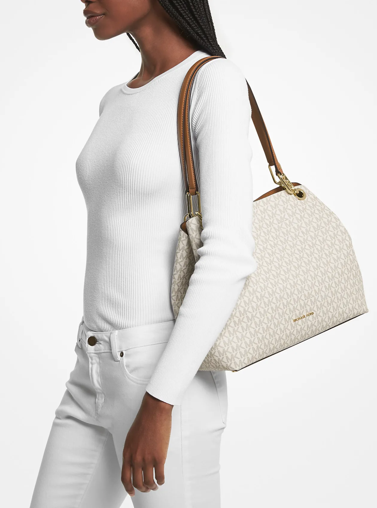 Mala tote com logótipo exclusivo Kensington grande | Michael Kors [PT]