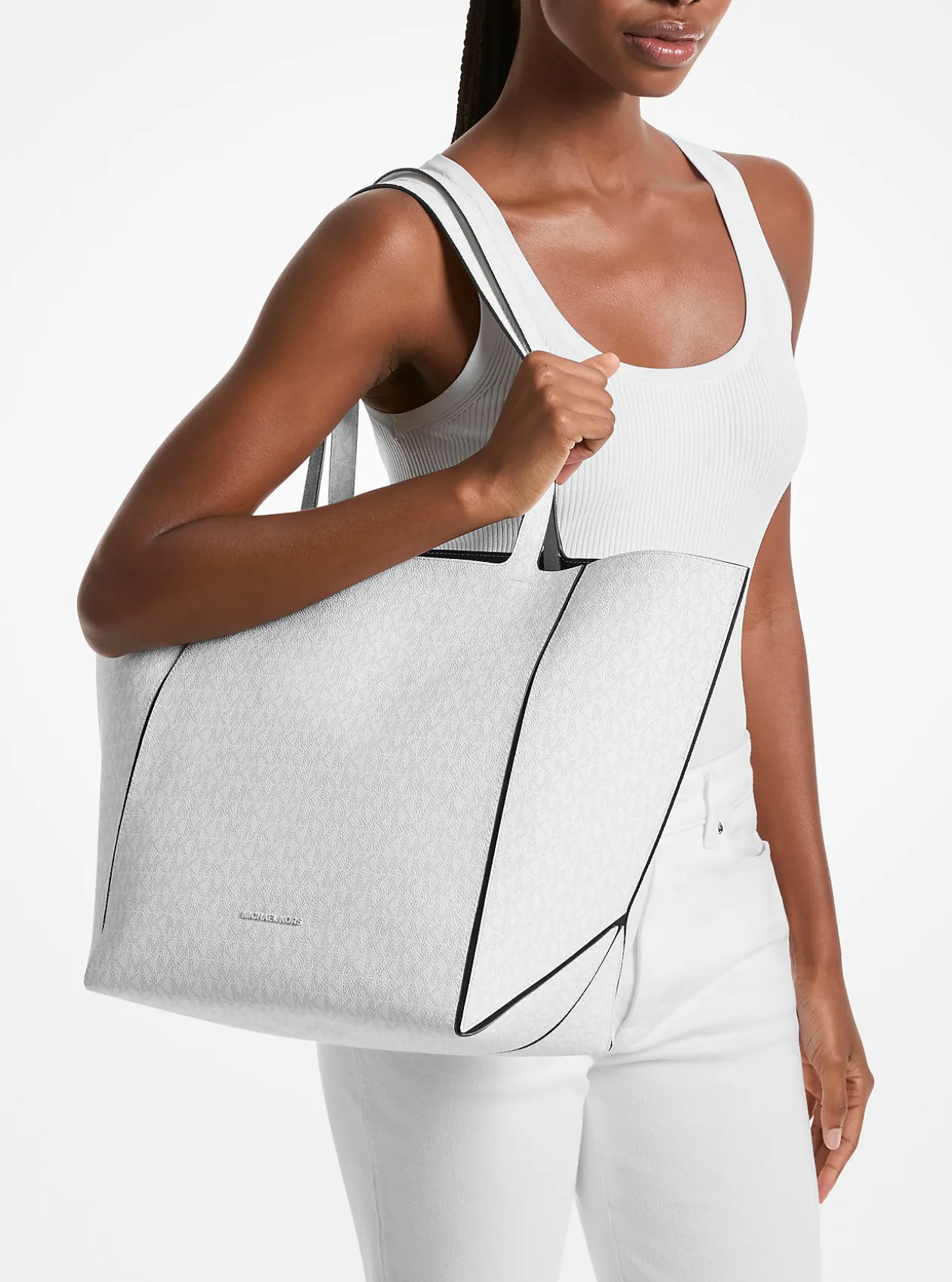 Mala tote com logótipo exclusivo Jordi grande | Michael Kors [PT]