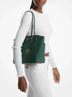 Mala tote de couro saffiano Marilyn média | Michael Kors [PT]