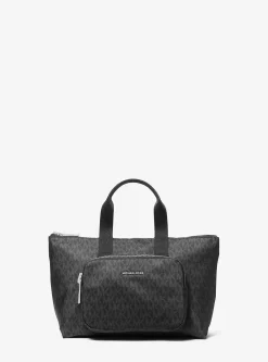 Mala tote dobrável e reversível com logótipo exclusivo estampado Tanner pequena | Michael Kors [PT]