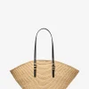 Mala tote em palha tricotada à mão Isa grande | Michael Kors [PT]