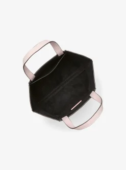 Mala tote em pele com estampado de ganga Ano Novo Lunar Jordi pequena | Michael Kors [PT]