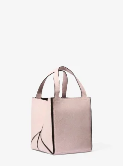 Mala tote em pele com estampado de ganga Ano Novo Lunar Jordi pequena | Michael Kors [PT]