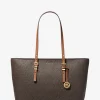 Mala tote em pele com logótipo exclusivo Quinn grande | Michael Kors [PT]