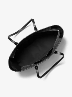 Mala tote em pele com logótipo exclusivo Quinn grande | Michael Kors [PT]