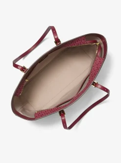 Mala tote em pele com logótipo exclusivo Quinn grande | Michael Kors [PT]
