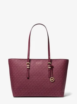 Mala tote em pele com logótipo exclusivo Quinn grande | Michael Kors [PT]