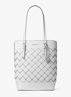 Mala tote em pele tecida Quinn grande | Michael Kors [PT]