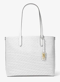 Mala tote em pele tecida à mão Eliza extragrande | Michael Kors [PT]