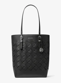 Mala tote em pele tecida Quinn grande | Michael Kors [PT]
