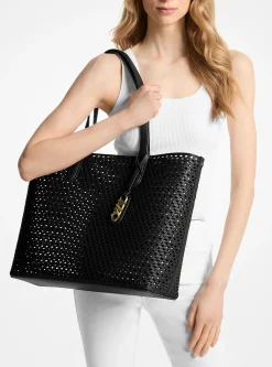 Mala tote em pele tecida à mão Eliza extragrande | Michael Kors [PT]