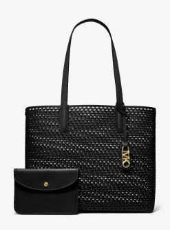Mala tote em pele tecida à mão Eliza extragrande | Michael Kors [PT]