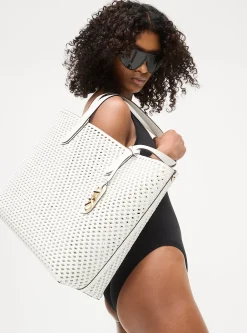 Mala tote em pele tecida à mão Eliza extragrande | Michael Kors [PT]