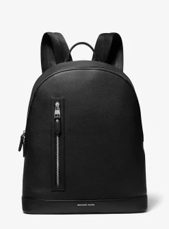 Mochila em pele granulada Hudson Slim | Michael Kors [PT]