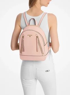 Mochila em pele granulada Brooklyn média | Michael Kors [PT]