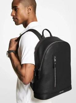 Mochila em pele granulada Hudson Slim | Michael Kors [PT]
