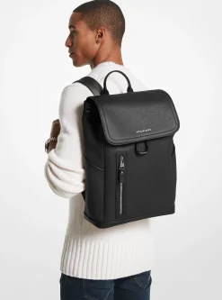 Mochila funcional em pele granulada Hudson | Michael Kors [PT]