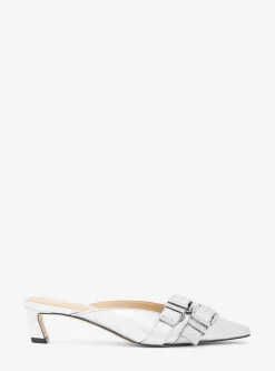 Mule em pele metalizada estalada Darrington | Michael Kors [PT]