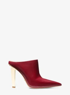 Mules de salto em pele Halle | Michael Kors [PT]