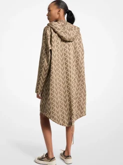 Parka em jacquard com logótipo MK2000 de corte grande | Michael Kors [PT]