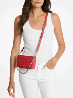 Pochette convertível em pele granulada Bryant pequena | Michael Kors [PT]