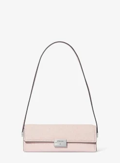 Pochette convertível em pele com estampado de ganga Ano Novo Lunar Ludlow pequena | Michael Kors [PT]