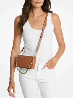 Pochette convertível em pele granulada Bryant pequena | Michael Kors [PT]