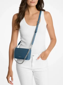Pochette convertível em pele granulada Bryant pequena | Michael Kors [PT]