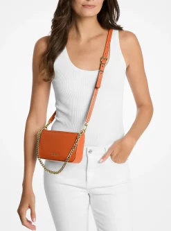 Pochette convertível em pele granulada Bryant pequena | Michael Kors [PT]