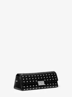 Pochette convertível em pele com tachas Ludlow pequena | Michael Kors [PT]