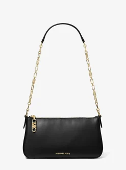 Pochette de corrente de elos em pele Empire média | Michael Kors [PT]