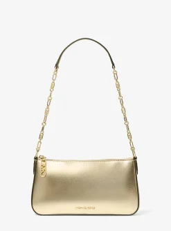 Pochette de corrente de elos metalizada Empire média | Michael Kors [PT]