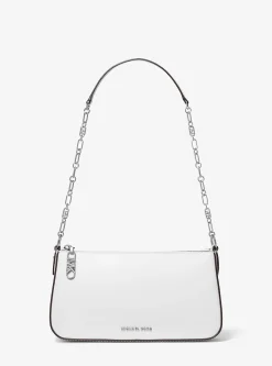 Pochette de corrente de elos em pele Empire média | Michael Kors [PT]