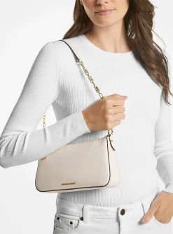 Pochette de corrente de elos em pele Empire média | Michael Kors [PT]