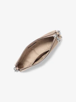 Pochette de corrente de elos em pele Empire média | Michael Kors [PT]