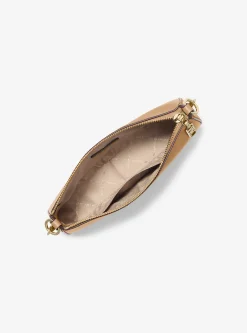Pochette de corrente de elos em pele Empire média | Michael Kors [PT]