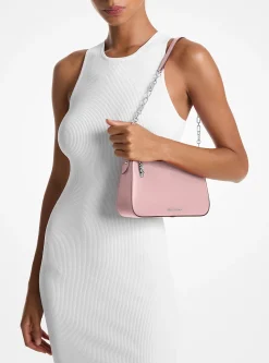 Pochette de corrente de elos em pele Empire média | Michael Kors [PT]