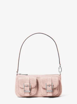 Pochette em ganga desbotada Zoe pequena | Michael Kors [PT]