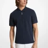 Polo com meio fecho de correr em algodão | Michael Kors [PT]