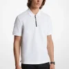 Polo com meio fecho de correr em algodão | Michael Kors [PT]