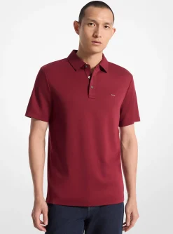 Polo de algodão com logótipo bordado | Michael Kors [PT]
