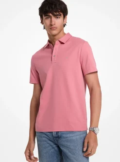 Polo de algodão com logótipo bordado | Michael Kors [PT]