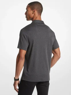 Polo de algodão com logótipo bordado | Michael Kors [PT]