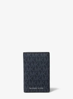 Porta-cartões dobrável com logótipo Mason | Michael Kors [PT]