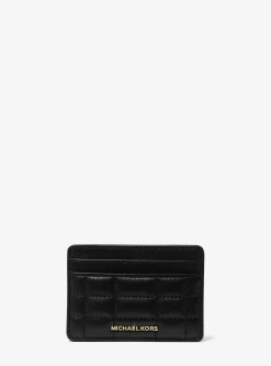Porta-cartões em pele acolchoada Jet Set | Michael Kors [PT]