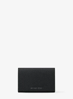 Porta-cartões em pele granulada Hudson | Michael Kors [PT]